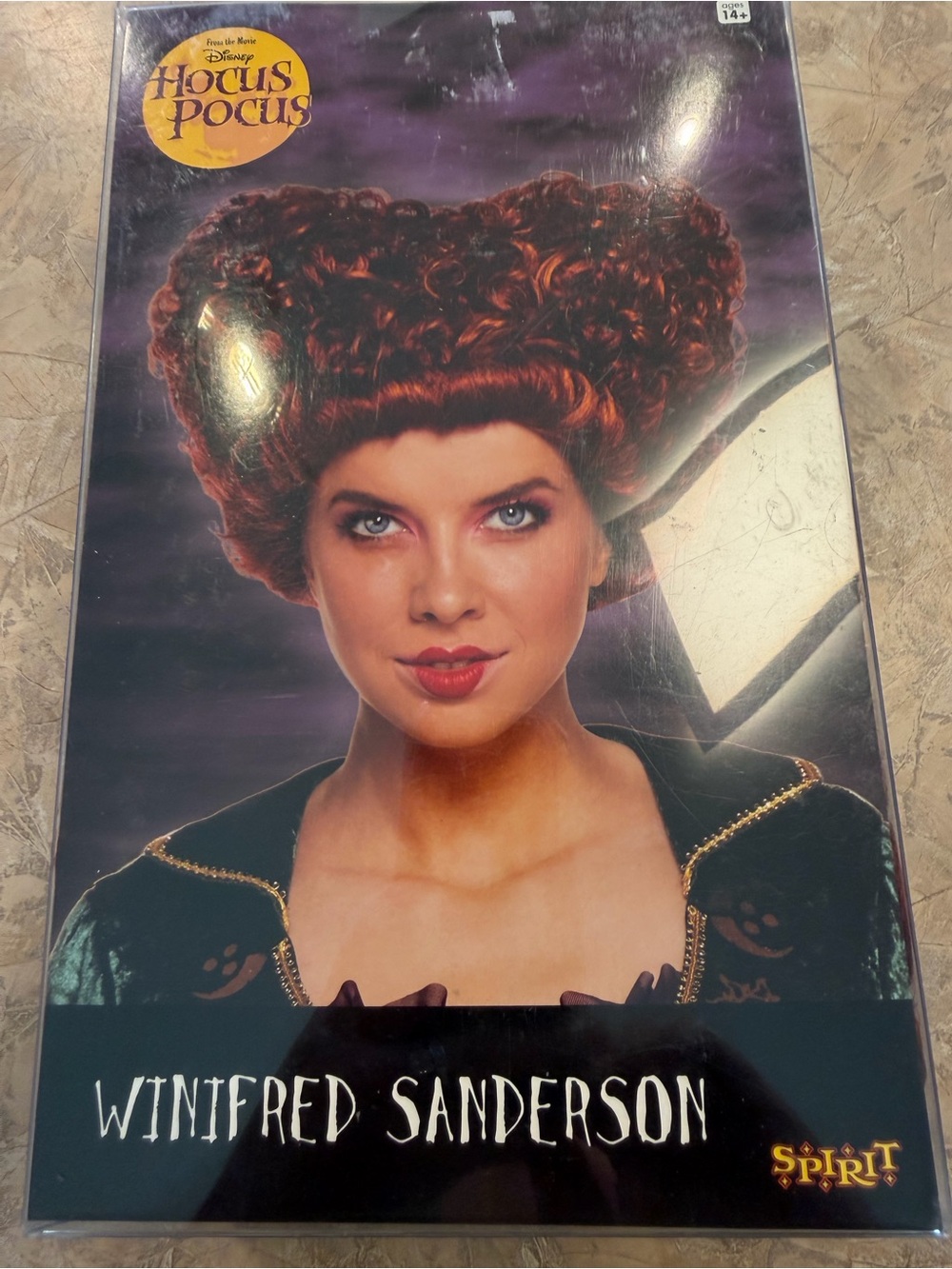 Hocus Pocus Wig Winnie Sanderson.  Halloween